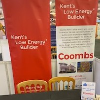 Coombs stand at the Kent Construction Expo